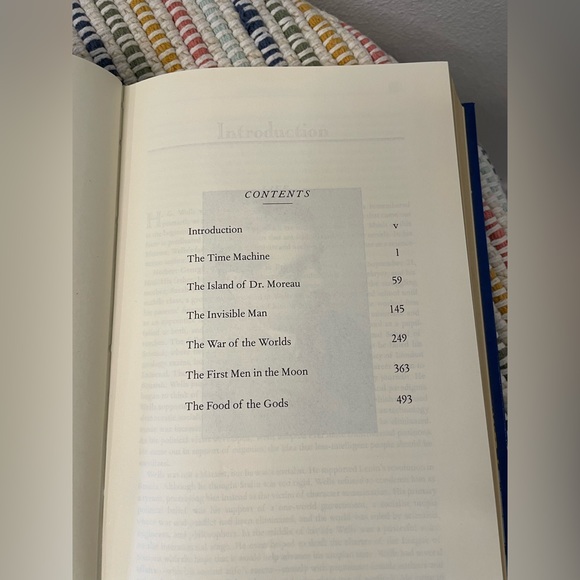 Hard Cover H.G. Wells Collection 6 Novels New Condition - Picture 7 of 8